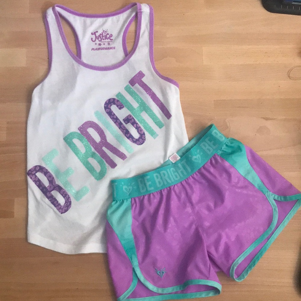 Justice Shorts Set